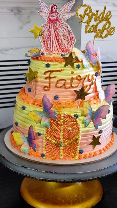 Fairy theme cake