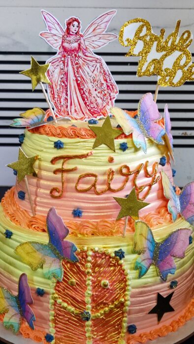 Fairy theme cake