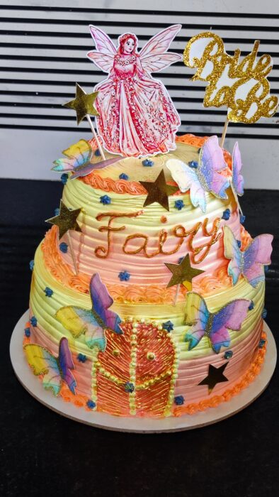 Fairy theme cake